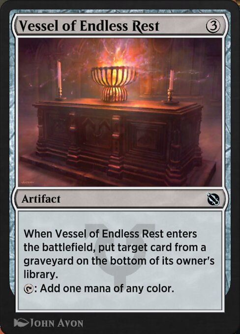 Magic the Gathering Card - Vessel of Endless Rest - MTG Circle