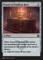 Magic the Gathering Card - Vessel of Endless Rest - MTG Circle
