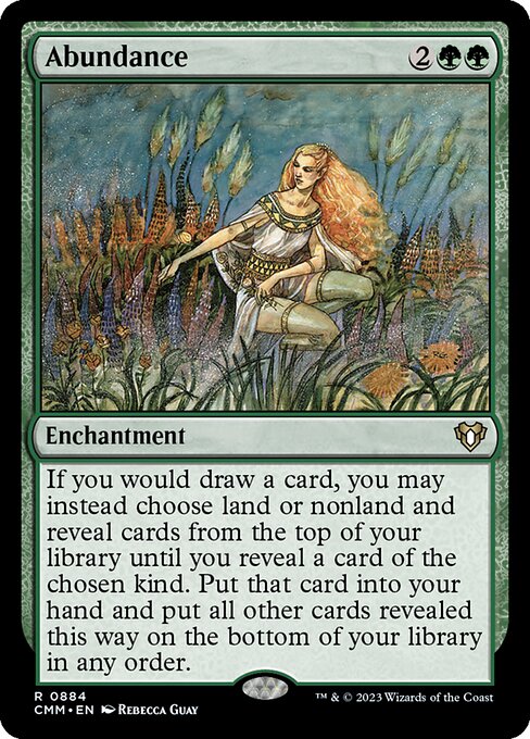 Magic the Gathering Card - Abundance - MTG Circle