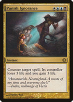 Magic the Gathering Card - Punish Ignorance - MTG Circle