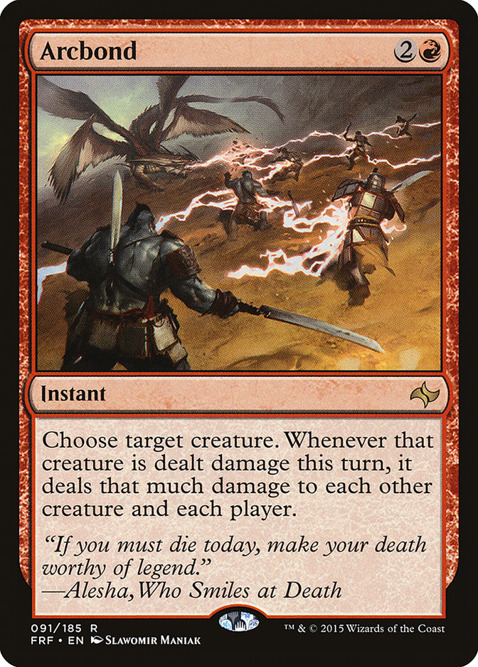 Magic the Gathering Card - Arcbond - MTG Circle