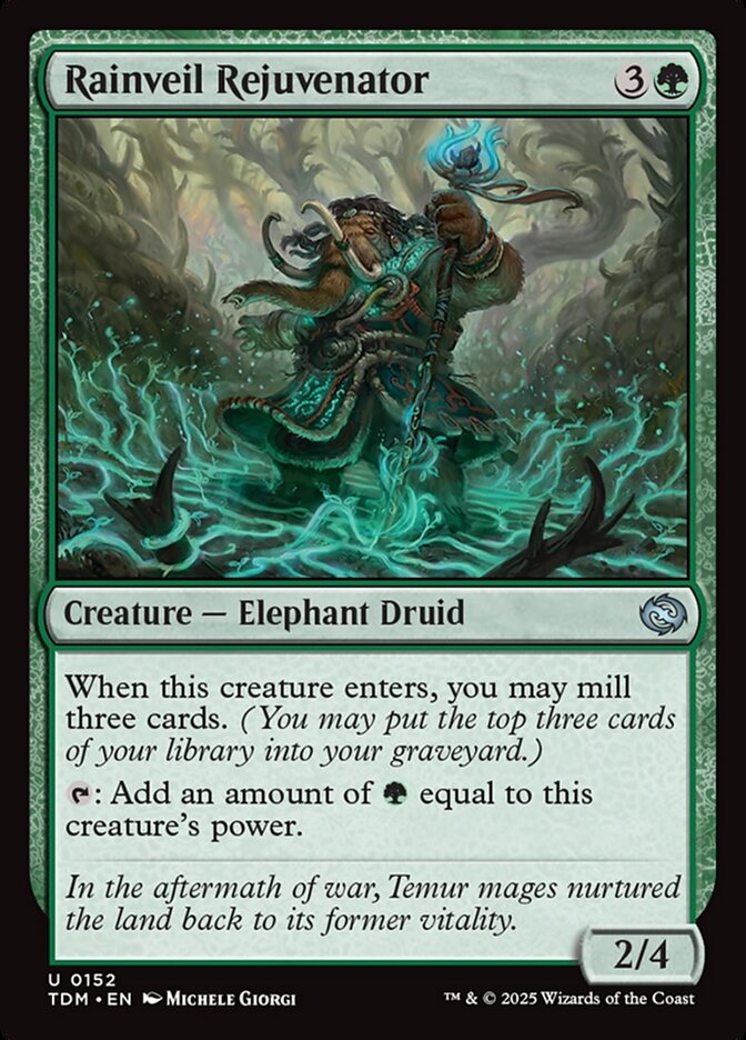 Magic the Gathering Card - Rainveil Rejuvenator - MTG Circle
