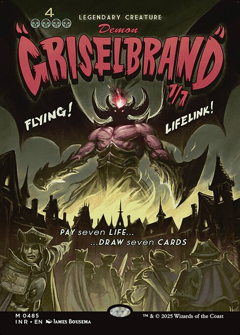 Magic the Gathering Card - Griselbrand - MTG Circle