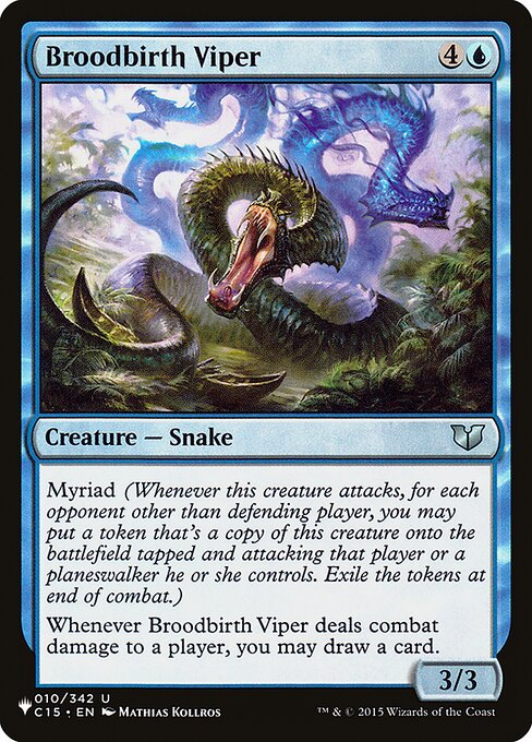 Magic the Gathering Card - Broodbirth Viper - MTG Circle