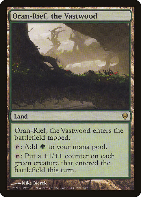 Magic the Gathering Card - Oran-Rief, the Vastwood - MTG Circle