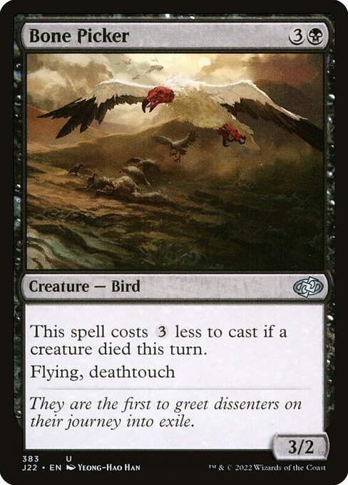 Magic the Gathering Card - Bone Picker - MTG Circle