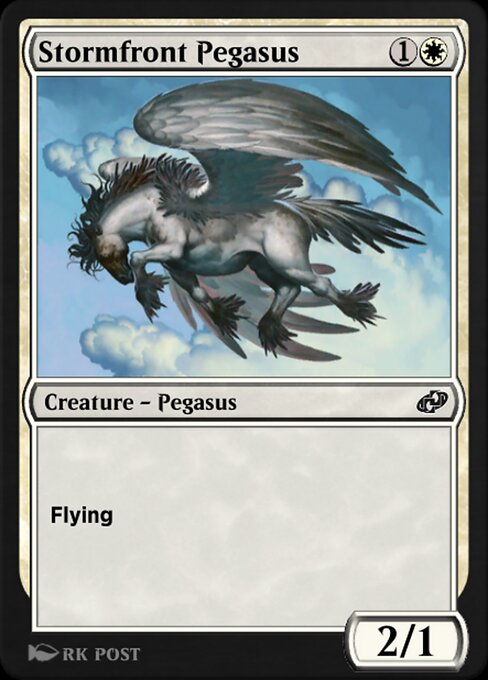Magic the Gathering Card - Stormfront Pegasus - MTG Circle