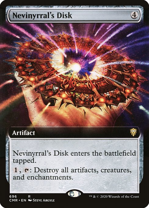 Magic the Gathering Card - Nevinyrral's Disk - MTG Circle
