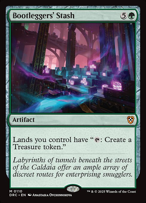 Magic the Gathering Card - Bootleggers' Stash - MTG Circle
