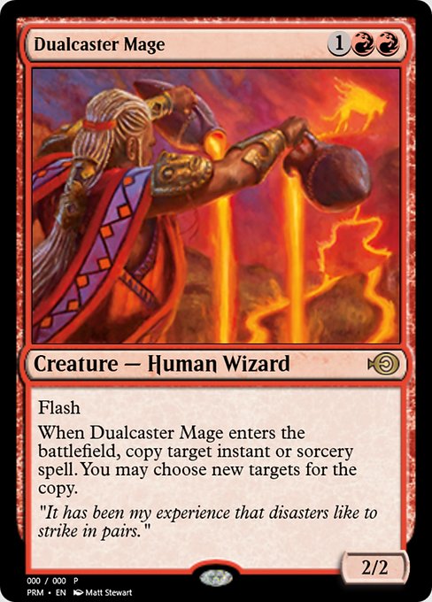 Magic the Gathering Card - Dualcaster Mage - MTG Circle