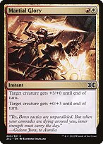 Magic the Gathering Card - Martial Glory - MTG Circle