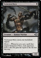 Magic the Gathering Card - Tormented Hero - MTG Circle