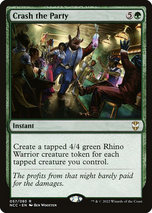 Magic the Gathering Card - Crash the Party - MTG Circle