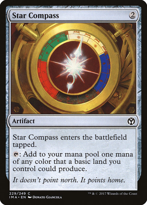 Magic the Gathering Card - Star Compass - MTG Circle