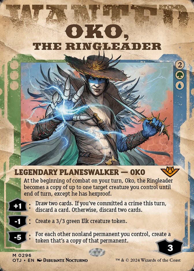 Magic the Gathering Card - Oko, the Ringleader - MTG Circle