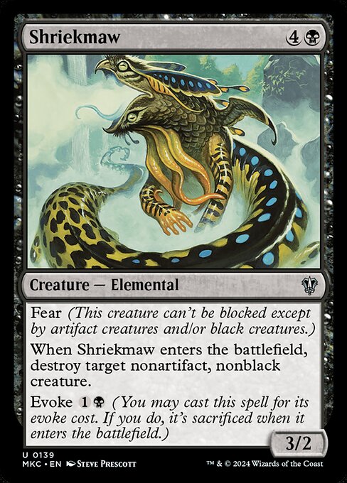 Magic the Gathering Card - Shriekmaw - MTG Circle