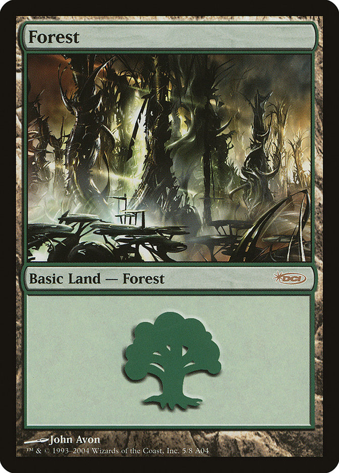 Magic the Gathering Card - Forest - MTG Circle