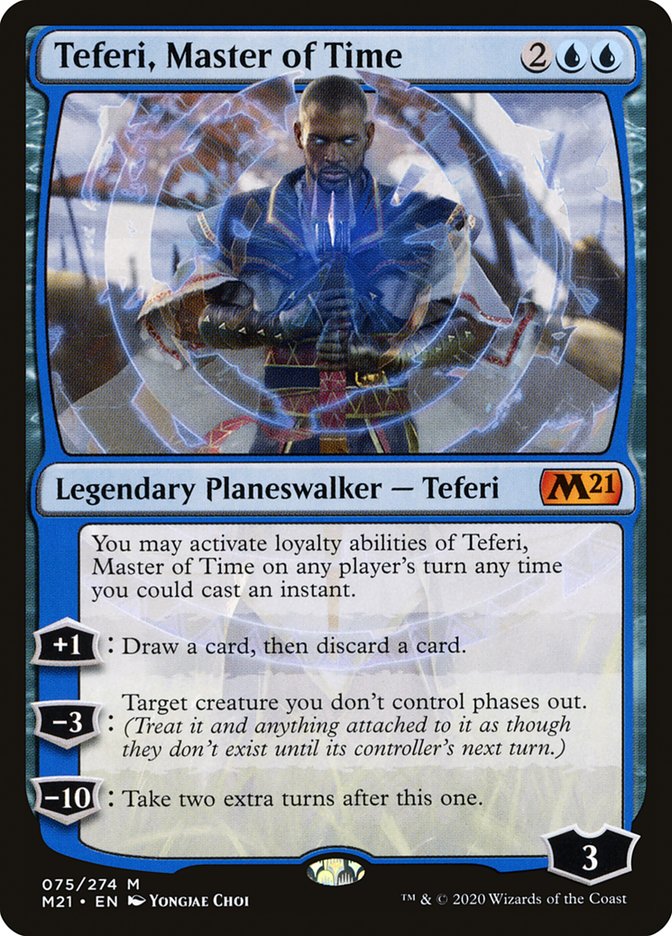 Magic the Gathering Card - Teferi, Master of Time - MTG Circle