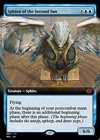 Magic the Gathering Card - Sphinx of the Second Sun - MTG Circle