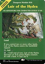 Magic the Gathering Card - Lair of the Hydra - MTG Circle