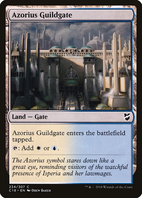 Magic the Gathering Card - Azorius Guildgate - MTG Circle