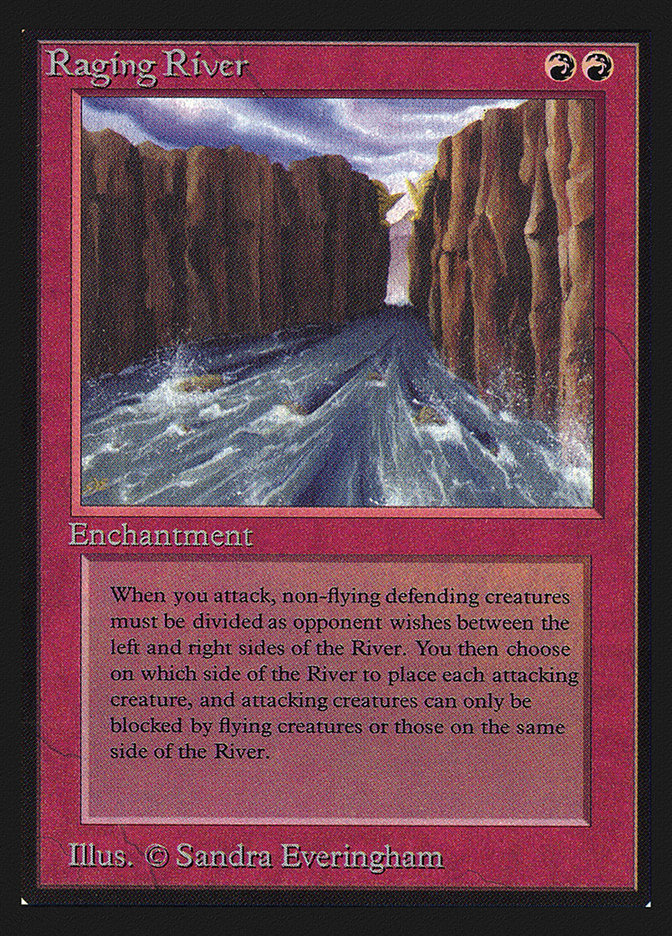 Magic the Gathering Card - Raging River - MTG Circle