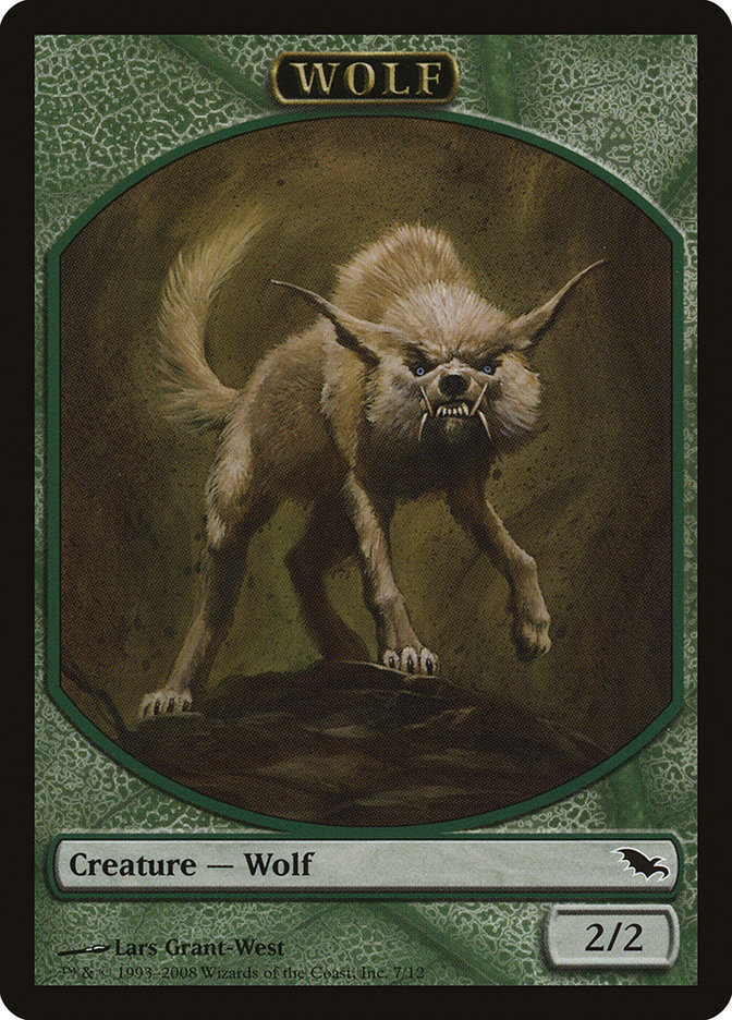 Magic the Gathering Card - Wolf - MTG Circle