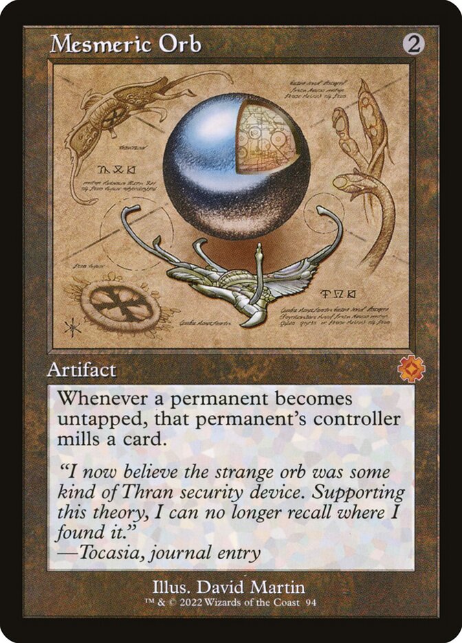 Magic the Gathering Card - Mesmeric Orb - MTG Circle