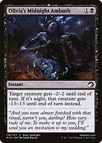 Magic the Gathering Card - Olivia's Midnight Ambush - MTG Circle