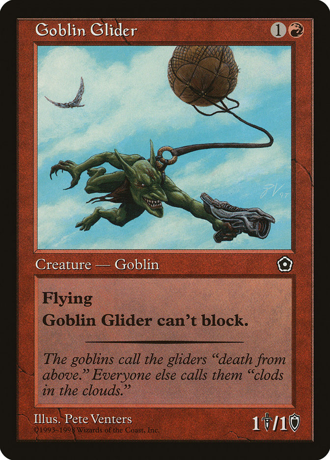 Magic the Gathering Card - Goblin Glider - MTG Circle