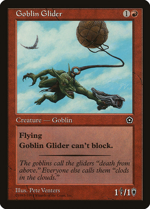 Magic the Gathering Card - Goblin Glider - MTG Circle