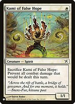 Magic the Gathering Card - Kami of False Hope - MTG Circle