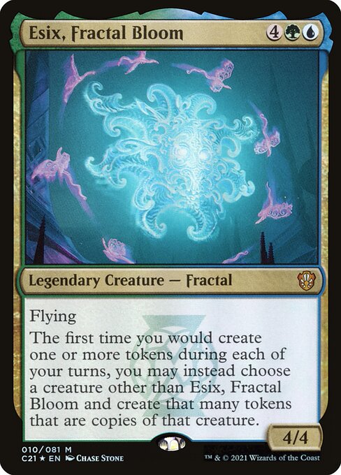 Magic the Gathering Card - Esix, Fractal Bloom - MTG Circle