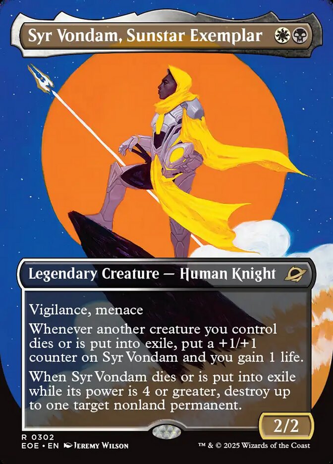 Magic the Gathering Card - Syr Vondam, Sunstar Exemplar - MTG Circle