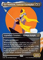 Magic the Gathering Card - Syr Vondam, Sunstar Exemplar - MTG Circle