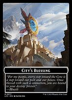 Magic the Gathering Card - City's Blessing - MTG Circle