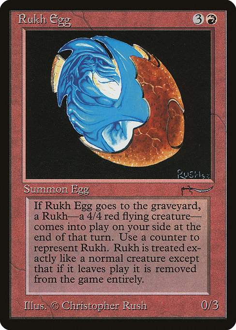 Magic the Gathering Card - Rukh Egg - MTG Circle