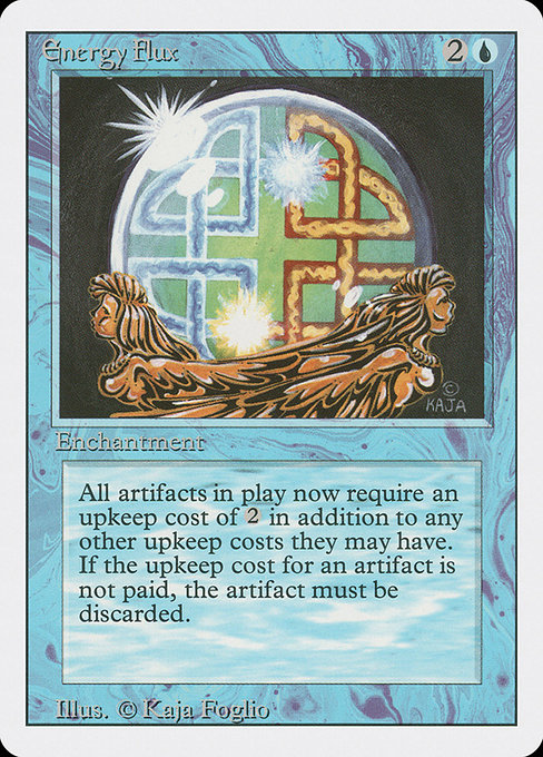 Magic the Gathering Card - Energy Flux - MTG Circle