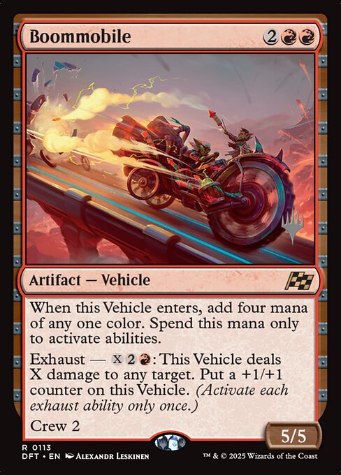 Magic the Gathering Card - Boommobile - MTG Circle