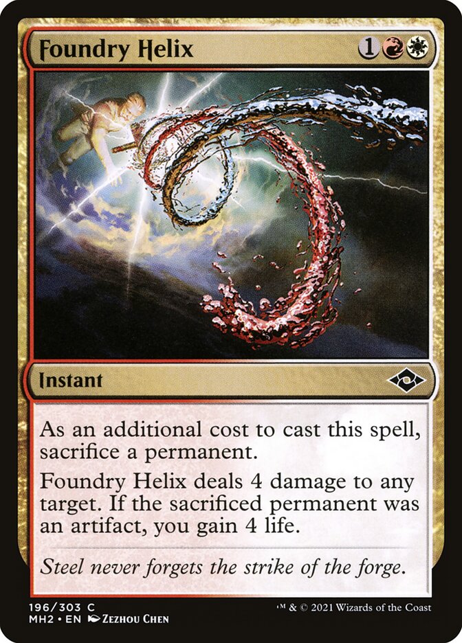 Magic the Gathering Card - Foundry Helix - MTG Circle