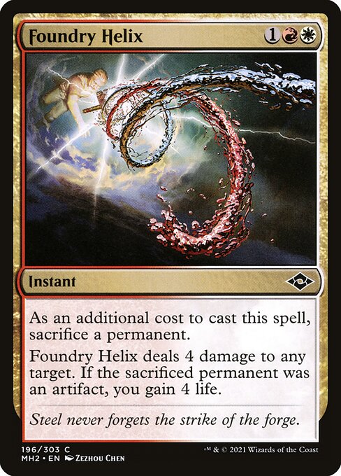 Magic the Gathering Card - Foundry Helix - MTG Circle