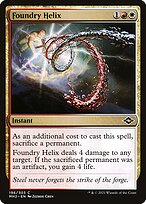 Magic the Gathering Card - Foundry Helix - MTG Circle