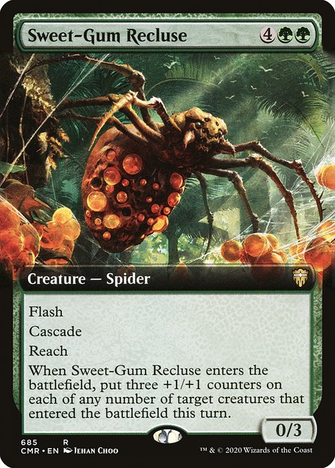 Magic the Gathering Card - Sweet-Gum Recluse - MTG Circle