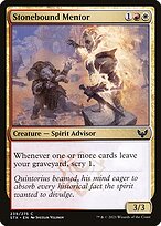 Magic the Gathering Card - Stonebound Mentor - MTG Circle