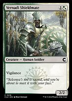 Magic the Gathering Card - Vernadi Shieldmate - MTG Circle