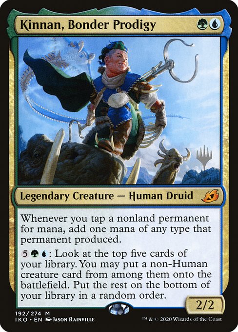 Magic the Gathering Card - Kinnan, Bonder Prodigy - MTG Circle