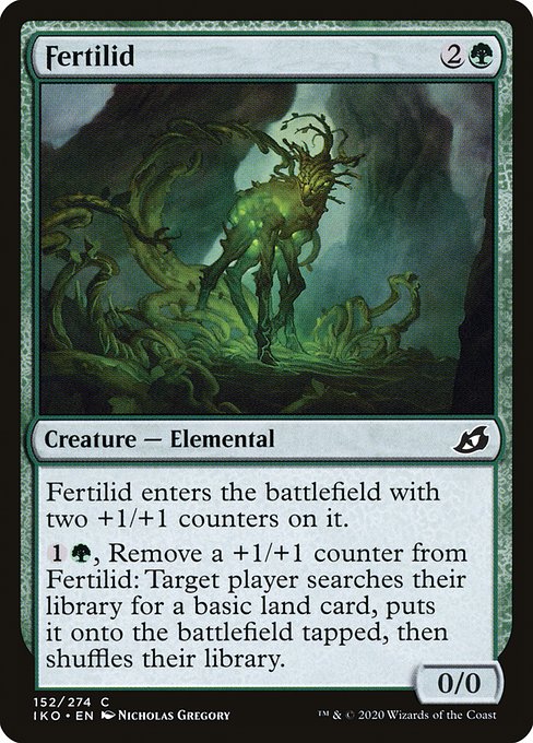 Magic the Gathering Card - Fertilid - MTG Circle