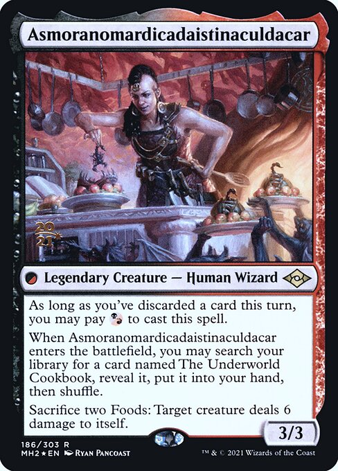 Magic the Gathering Card - Asmoranomardicadaistinaculdacar - MTG Circle