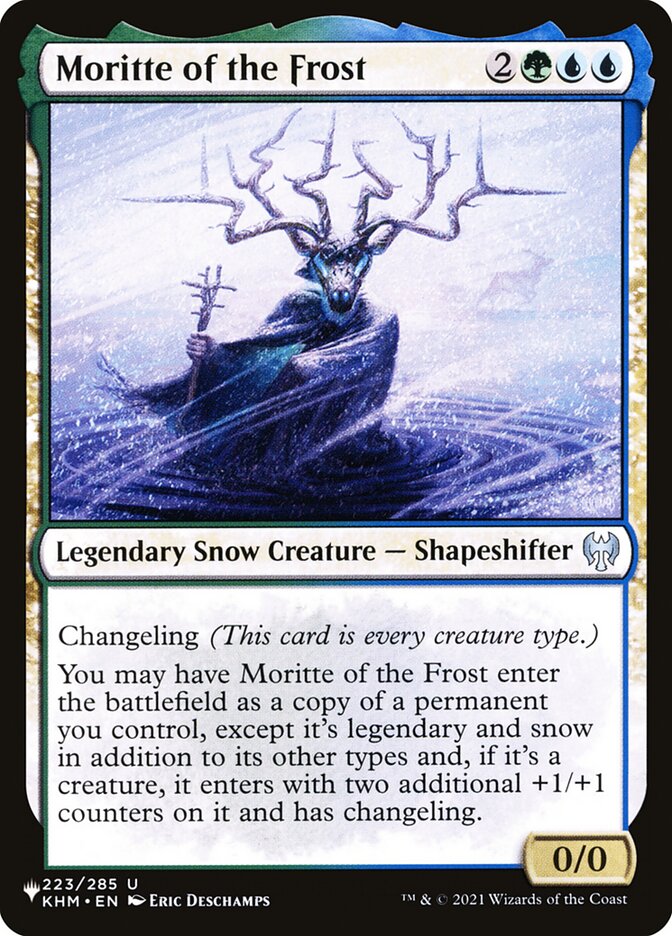 Magic the Gathering Card - Moritte of the Frost - MTG Circle