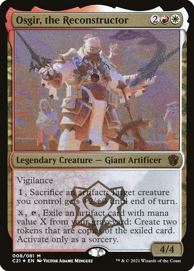 Magic the Gathering Card - Osgir, the Reconstructor - MTG Circle